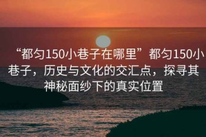 “都勻150小巷子在哪里”都勻150小巷子，歷史與文化的交匯點，探尋其神秘面紗下的真實位置