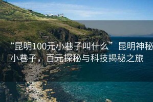 “昆明100元小巷子叫什么”昆明神秘小巷子，百元探秘與科技揭秘之旅