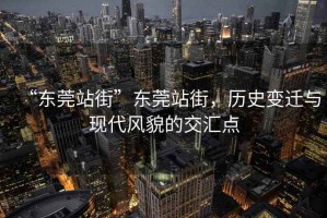 “東莞站街”東莞站街，歷史變遷與現(xiàn)代風(fēng)貌的交匯點(diǎn)
