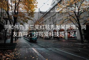 于和偉白玉蘭獎紅毯秀發(fā)呆撅嘴，網(wǎng)友直呼，好可愛科技感十足！
