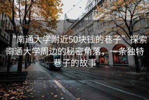 “南通大學(xué)附近50塊錢的巷子”探索南通大學(xué)周邊的秘密角落，一條獨(dú)特巷子的故事