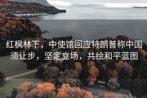 紅楓林下，中使館回應特朗普稱中國須讓步，堅定立場，共繪和平藍圖