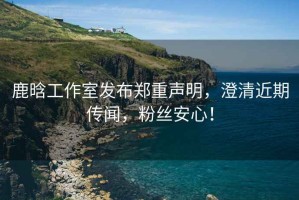 鹿晗工作室發布鄭重聲明，澄清近期傳聞，粉絲安心！