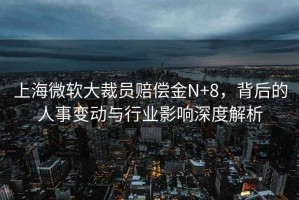 上海微軟大裁員賠償金N+8，背后的人事變動與行業(yè)影響深度解析
