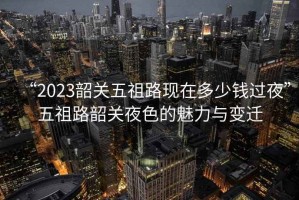 “2023韶關(guān)五祖路現(xiàn)在多少錢過夜”五祖路韶關(guān)夜色的魅力與變遷