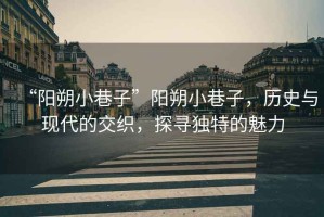 “陽朔小巷子”陽朔小巷子，歷史與現(xiàn)代的交織，探尋獨特的魅力