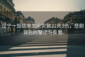 遼寧一飯店發生火災致22死3傷，悲劇背后的警示與反思