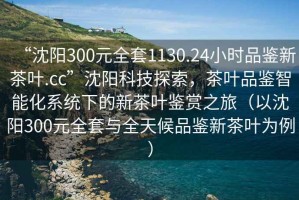 “沈陽300元全套1130.24小時(shí)品鑒新茶葉.cc”沈陽科技探索，茶葉品鑒智能化系統(tǒng)下的新茶葉鑒賞之旅（以沈陽300元全套與全天候品鑒新茶葉為例）