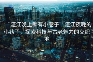 “湛江晚上哪有小巷子”湛江夜晚的小巷子，探索科技與古老魅力的交織地