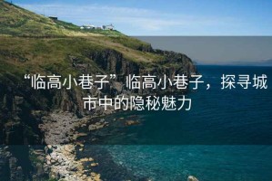 “臨高小巷子”臨高小巷子，探尋城市中的隱秘魅力