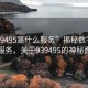“939495是什么服務”揭秘數字背后的服務，關于939495的神秘面紗