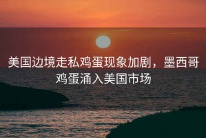 美國邊境走私雞蛋現(xiàn)象加劇，墨西哥雞蛋涌入美國市場