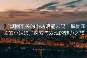 “城固東關的小姑娘能去嗎”城固東關的小姑娘，探索與發現的魅力之旅
