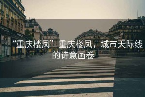 “重慶樓鳳”重慶樓鳳，城市天際線的詩(shī)意畫卷