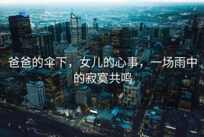 爸爸的傘下，女兒的心事，一場(chǎng)雨中的寂寞共鳴