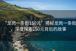 “龍崗一條街150元”揭秘龍崗一條街，深度探索150元背后的故事