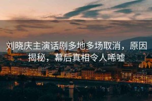 劉曉慶主演話劇多地多場取消，原因揭秘，幕后真相令人唏噓
