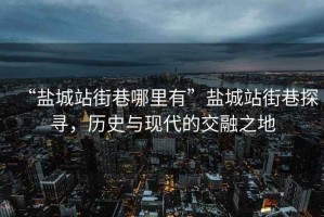 “鹽城站街巷哪里有”鹽城站街巷探尋，歷史與現代的交融之地
