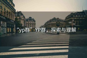 “yp群”YP群，探索與理解