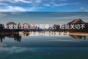 朱媛媛住院治療照曝光，粉絲關切不斷，健康問題引發關注