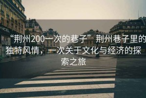 “荊州200一次的巷子”荊州巷子里的獨(dú)特風(fēng)情，一次關(guān)于文化與經(jīng)濟(jì)的探索之旅