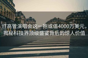IT高管演唱會這一抱或值4000萬美元，揭秘科技界頂級盛宴背后的驚人價值