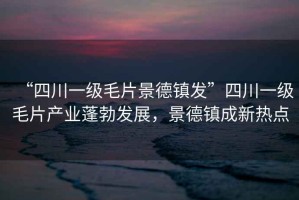“四川一級毛片景德鎮(zhèn)發(fā)”四川一級毛片產(chǎn)業(yè)蓬勃發(fā)展，景德鎮(zhèn)成新熱點