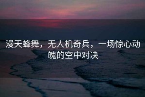 漫天蜂舞，無人機奇兵，一場驚心動魄的空中對決