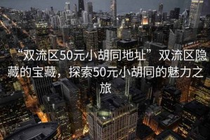 “雙流區(qū)50元小胡同地址”雙流區(qū)隱藏的寶藏，探索50元小胡同的魅力之旅