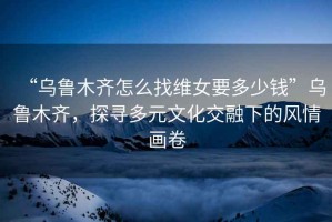 “烏魯木齊怎么找維女要多少錢”烏魯木齊，探尋多元文化交融下的風情畫卷
