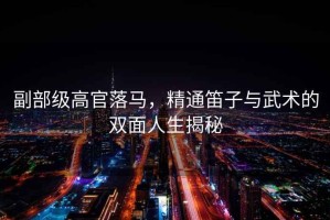 副部級高官落馬，精通笛子與武術的雙面人生揭秘