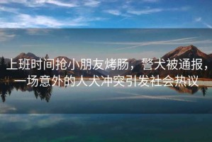 上班時間搶小朋友烤腸，警犬被通報，一場意外的人犬沖突引發(fā)社會熱議