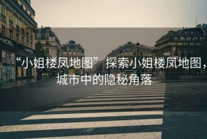 “小姐樓鳳地圖”探索小姐樓鳳地圖，城市中的隱秘角落