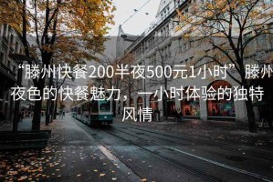 “滕州快餐200半夜500元1小時”滕州夜色的快餐魅力，一小時體驗的獨特風情