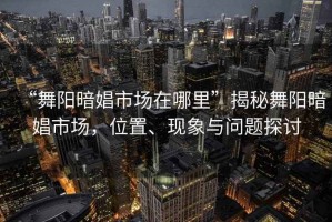 “舞陽暗娼市場在哪里”揭秘舞陽暗娼市場，位置、現(xiàn)象與問題探討