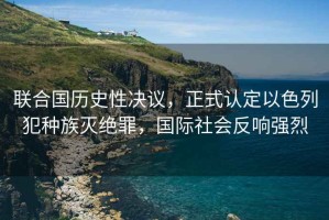 聯(lián)合國歷史性決議，正式認(rèn)定以色列犯種族滅絕罪，國際社會反響強(qiáng)烈