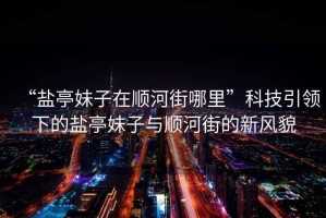 “鹽亭妹子在順河街哪里”科技引領下的鹽亭妹子與順河街的新風貌