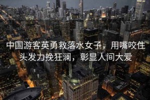 中國游客英勇救落水女子，用嘴咬住頭發力挽狂瀾，彰顯人間大愛