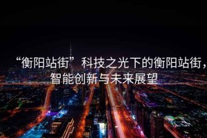 “衡陽站街”科技之光下的衡陽站街，智能創新與未來展望