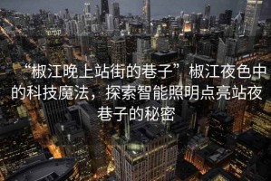 “椒江晚上站街的巷子”椒江夜色中的科技魔法，探索智能照明點亮站夜巷子的秘密