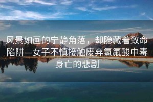 風(fēng)景如畫的寧靜角落，卻隱藏著致命陷阱—女子不慎接觸廢棄氫氟酸中毒身亡的悲劇