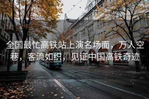 全國最忙高鐵站上演名場面，萬人空巷，客流如織，見證中國高鐵奇跡
