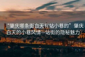 “肇慶哪條街白天有站小巷的”肇慶白天的小巷風情—站街的隱秘魅力