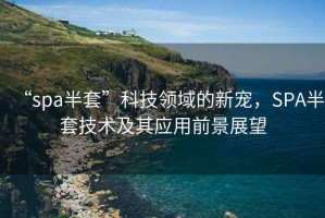 “spa半套”科技領域的新寵，SPA半套技術及其應用前景展望