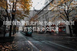 印度強烈警告北約秘書長，涉印俄貿易言論引發(fā)外交風波