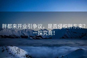 胖都來(lái)開(kāi)業(yè)引爭(zhēng)議，是否侵權(quán)胖東來(lái)？一探究竟！