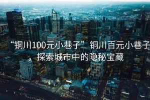 “銅川100元小巷子”銅川百元小巷子，探索城市中的隱秘寶藏