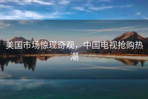 美國市場驚現奇觀，中國電視搶購熱潮