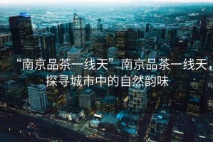 “南京品茶一線天”南京品茶一線天，探尋城市中的自然韻味