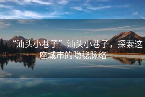 “汕頭小巷子”汕頭小巷子，探索這座城市的隱秘脈絡